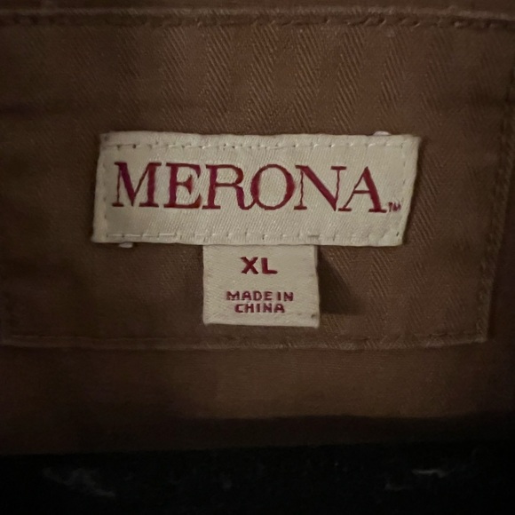 Women’s Merona Tan Utility Jacket size XL - Picture 3 of 10